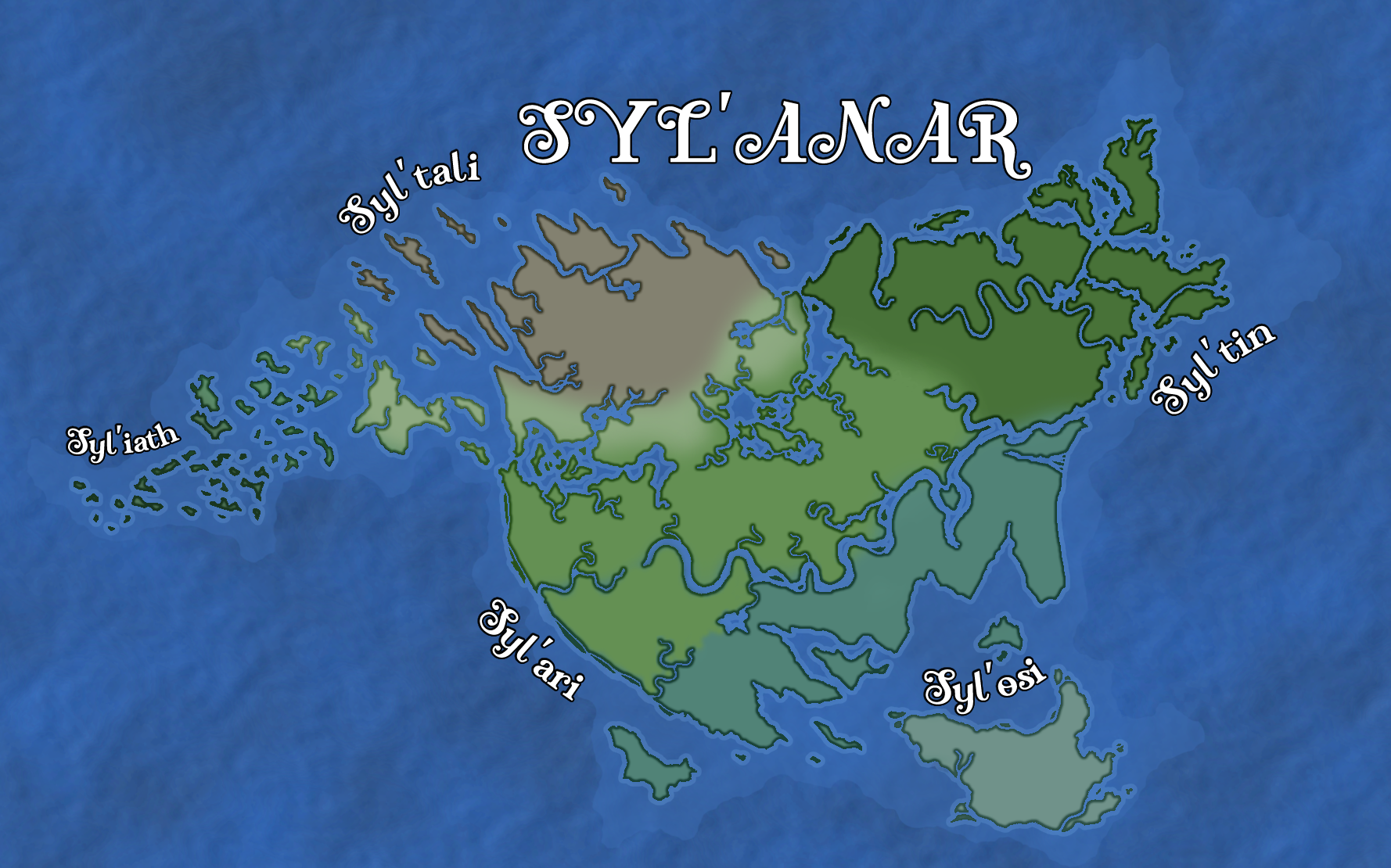 Syl'anar Map